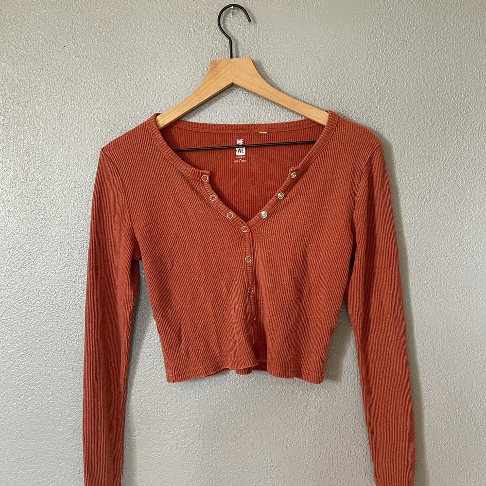Orange Red Long sleeve